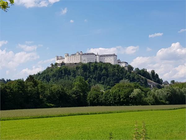 Salzburg Panorama-Radrunde nach Maria Plain ab Grödig