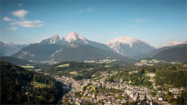 Blick auf den Watzmann